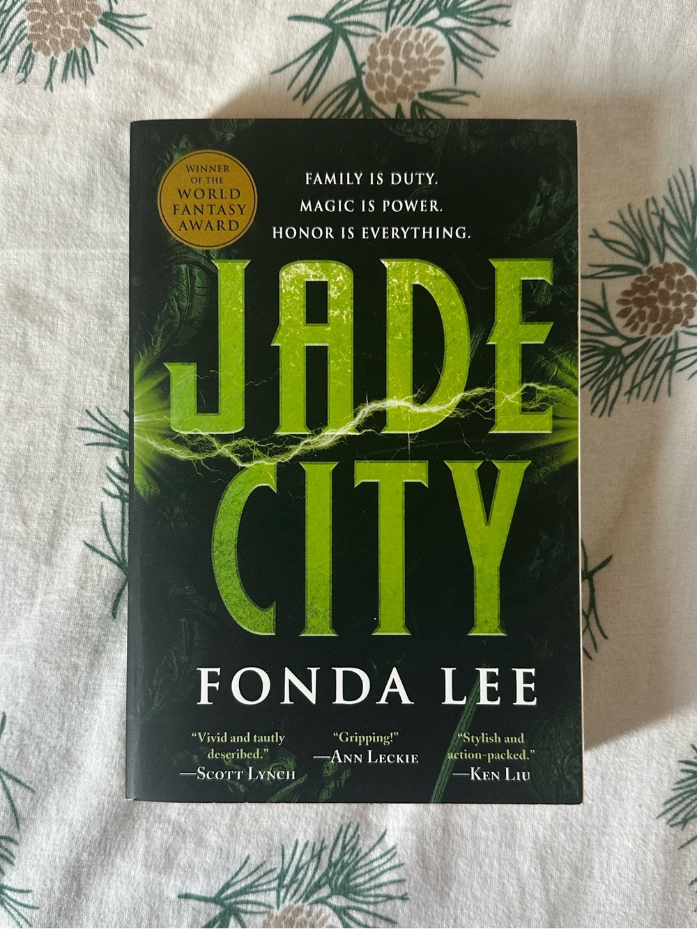 ✨3/$20 Books || The Jade City - Fonda Lee, Paperback
